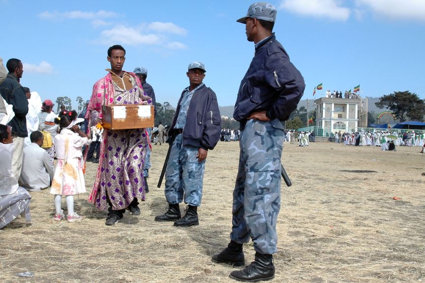 Federal Police in Ethiopia by Shay Reches